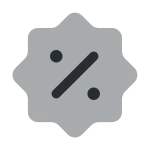 Discount Shape SVG Icon